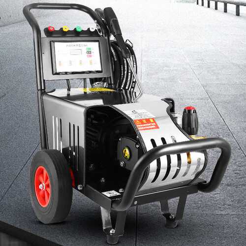 380V高压清洗机300公斤喷砂除锈清洗油污高压清洗机