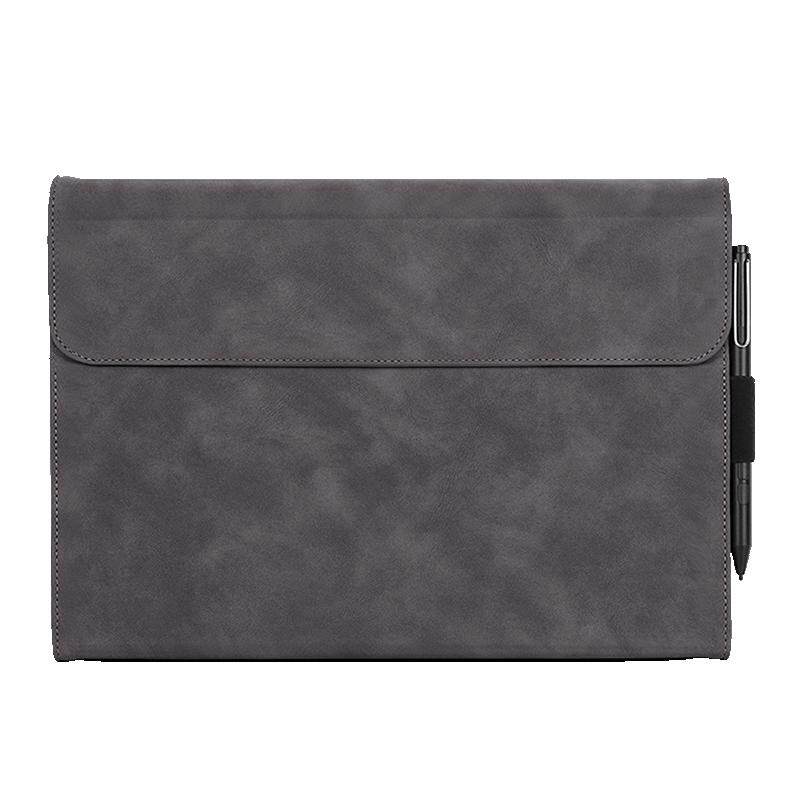 适用于微软surfacepro9/10保护套pro7/6/5/4平板电脑surface go3全包皮套薄proX防摔保护壳go4磁吸外壳软笔槽