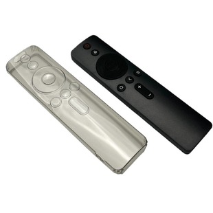 适用小米电视遥控器保护套红米盒子全包防尘防摔透明软壳罩4S蓝牙