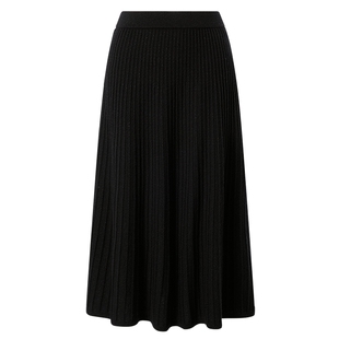 【商场同款】Lakoradior拉珂蒂通勤女秋冬新款气质高腰A字针织裙