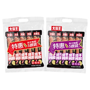 大霸王风干手撕鸭脖150g