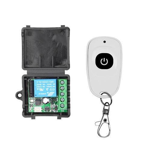 24V无线单路遥控开关门禁遥控器无线遥控开关12V单路电控门遥控器