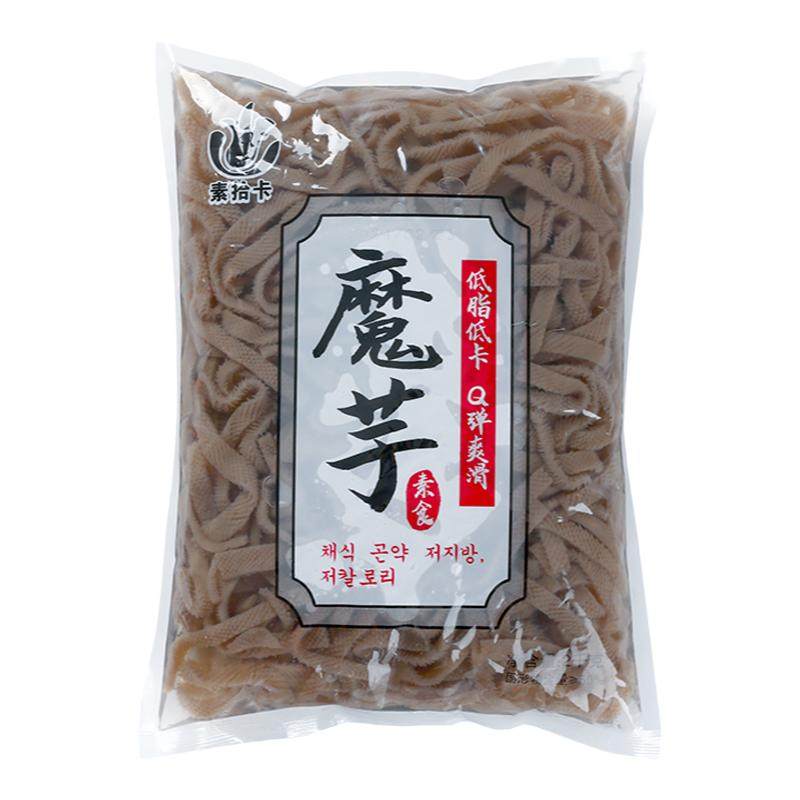 魔芋素毛肚片水爆肚羊肚丝低脂代餐火锅凉拌菜麻辣烫素毛肚速食