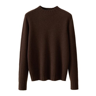 【天衣无缝】春竹100%纯羊毛衫25秋冬新款半高领保暖洋气女打底衫