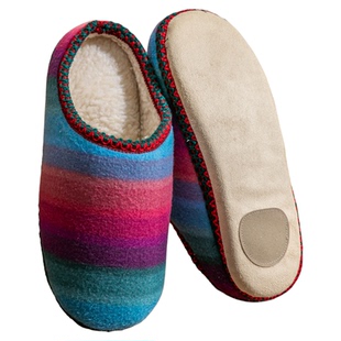 清仓日本棉拖鞋女冬季室内居家保暖加绒加厚布底静音软底毛绒棉鞋