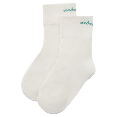 宝宝袜子100%天然有机棉四季