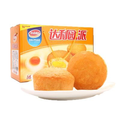 达利园蛋黄派早餐蛋糕面包零食