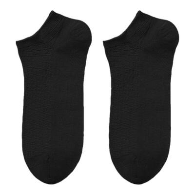 鹿人男士船袜吸汗棉麻短袜