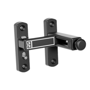 卧室门明装免钉反锁门栓插销落差可调节移门搭扣门窗防盗安全锁扣