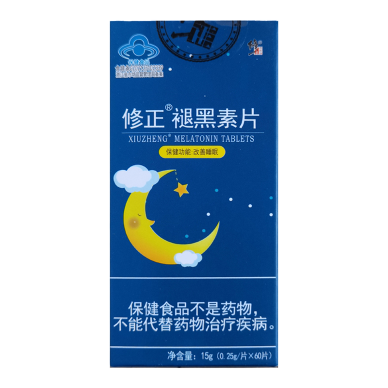 修正 褪黑素片 0.25g*6褪黑素/γ-氨基丁酸