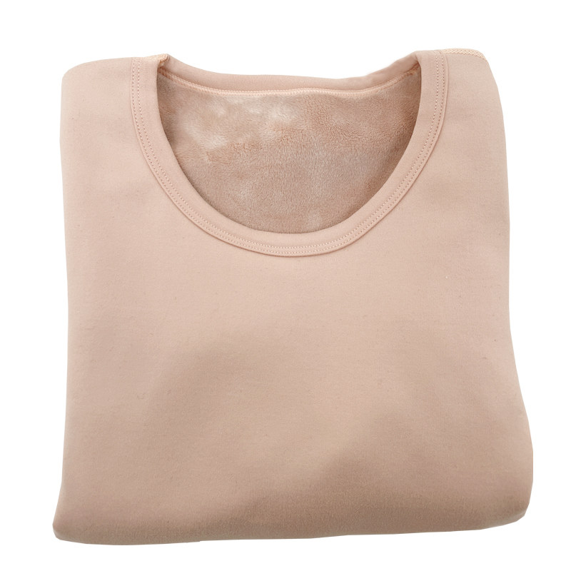 儿童舞蹈打底衣加绒秋冬季女童肉色保暖衣男童德绒内衣套装隐身衣