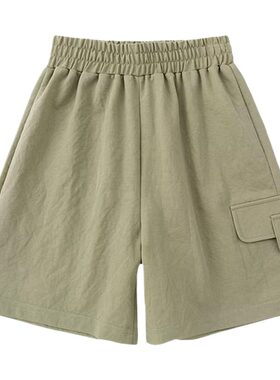 嘟嘟家男童短裤儿童夏季工装裤短款女童新款衣服婴儿夏装宝宝童装