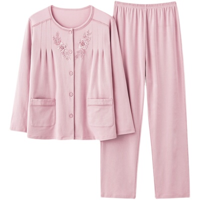 南极人女纯棉高级感睡衣品牌直销