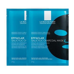 【百亿补贴】理肤泉水杨酸黑膜2片补水去油光祛痘痘去黑头面膜