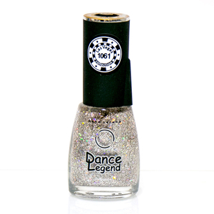 俄罗斯Dance Legend指甲油 亮片持久1061 金色 银色 细闪亮片免考