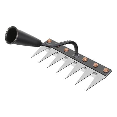 多功能除草工具钉耙翻土锄头农用