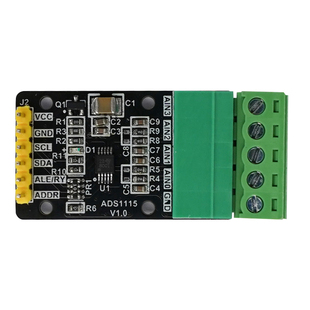 ADS1115模数转换器 4通道高精度16位ADC数据采集模块 I2C通信