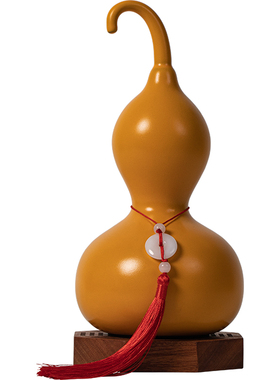 大号陶瓷葫芦摆件客厅玄关办公室招财镇宅吉祥物福禄葫芦工艺品