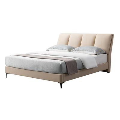 【门店同款】梦百合晓月意式极简落地双人床主卧真皮大床2015新款