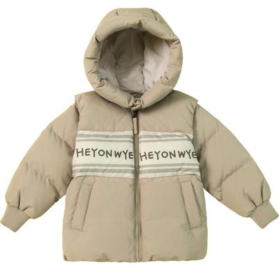 韩版羽绒服中长款洋气儿童