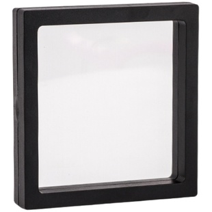 文玩PE薄膜悬浮盒子包装首饰架手串珠宝透明收纳展示架佛珠防氧化