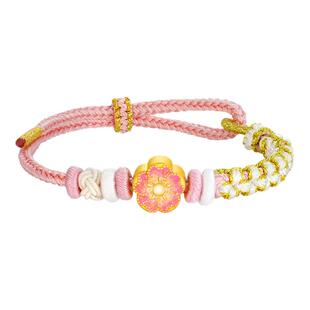 麦玲玲编织国风手绳送女友手饰时尚饰品手串情侣百搭手链节日礼物