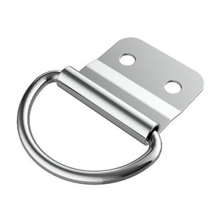 不锈钢D字扣吊扣重型拉绳扣绑扎环货车卧环地面固定拉环车厢地板