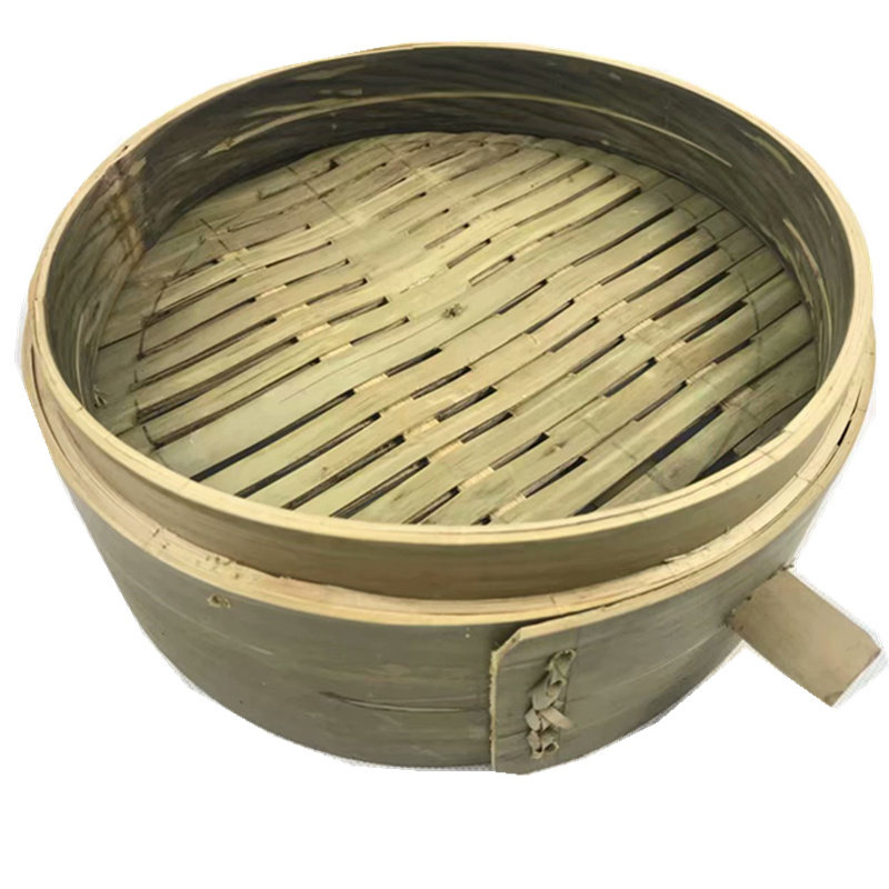 纯手工全青皮无胶水竹制竹编小笼包加深竹笼屉竹蒸屉家用商用蒸笼
