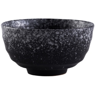 创意米饭碗单个陶瓷餐具碗碟套装复古汤碗餐厅碗日式家用吃饭小碗