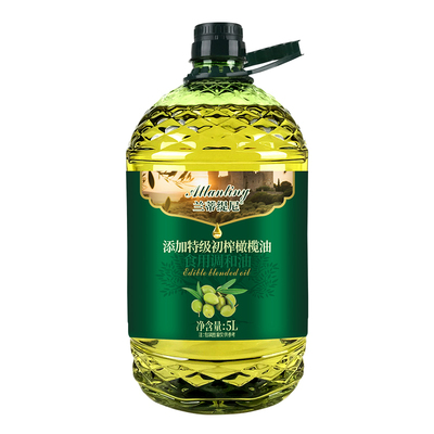 食用油大桶装添加特级初榨橄榄植物食用调和油家用炒菜大豆玉米