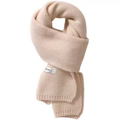 骆驼围巾加厚学院风围巾