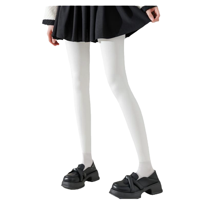 白色打底裤加绒天鹅绒连裤袜