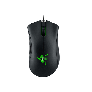 Razer雷蛇炼狱蝰蛇标准版黑白色USB电脑电竞有线游戏LOL鼠标