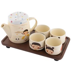 高颜值泡茶壶杯子套装女生送闺蜜生日礼物伴手礼新婚乔迁下午茶具