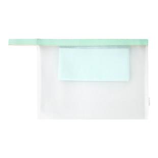 悟生tpu试卷收纳袋子 中小学生a4手提科目补习拎书文件办公档案资料拉链式分类整理神器透明防水作业考试专用