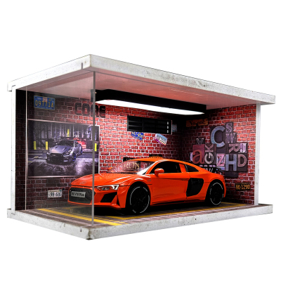 奥迪R8V10合金超跑车汽车模型