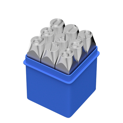 高硬度钢字码工业级钢印字码数字