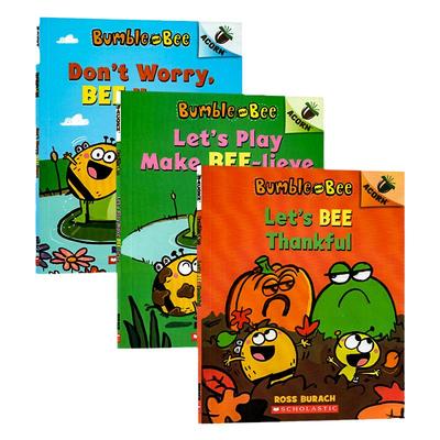 大黄蜂和蜜蜂3册合售英文原版