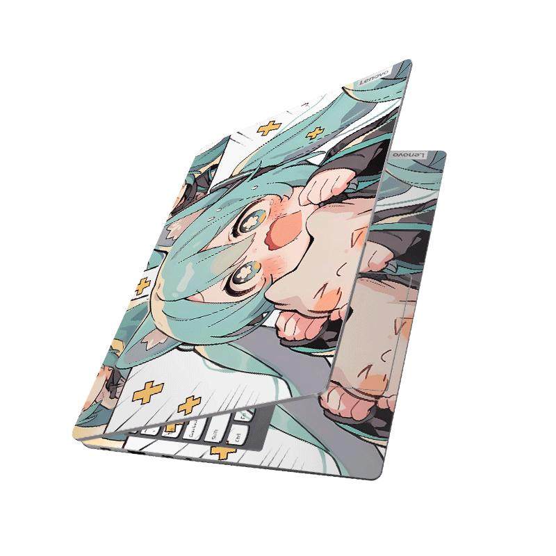 Hatsune Miku初音未来笔记本电脑贴纸diy外壳贴膜全身保护膜可爱
