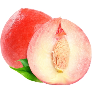 春雪水蜜桃当季5斤新鲜水果顺丰现货整箱包邮孕妇脆桃毛桃冬桃子