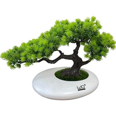 喜语仿真松树陶瓷花盆摆件