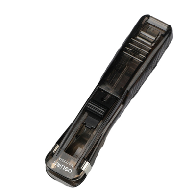 得力推夹器办公文件小夹子不伤纸