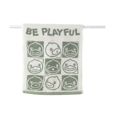 B.Duck小黄鸭纯棉毛巾家用男女