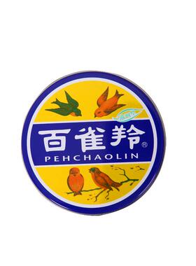 百雀羚护肤脂国货雪花膏铁盒面霜