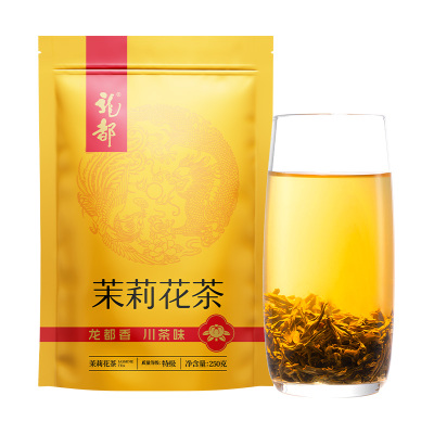 2022年新茶龙都香茗特级茉莉花茶