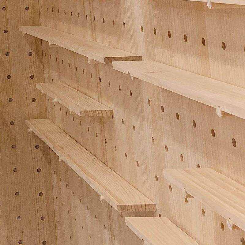 冲孔中纤板密度板MDF板多定制板三聚氰胺板冲孔贴面洞背板孔洞