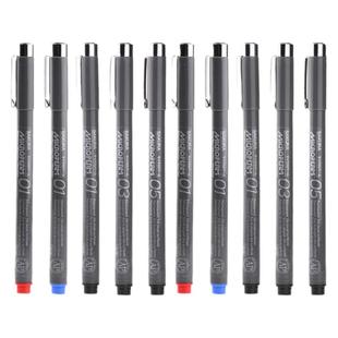 日本进口樱花油性针管笔玉石雕刻专用画笔玉雕工具勾线笔防水不易掉色绘图美术手绘石头作图笔瓷砖画线专用笔