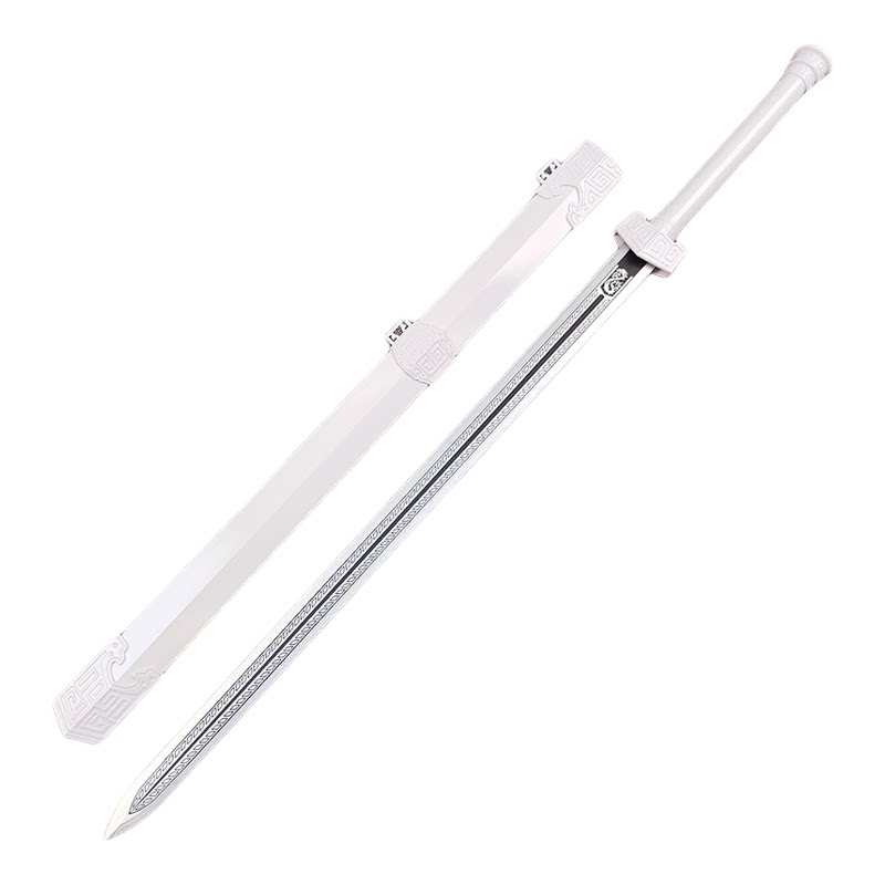 古风网红竹剑汉剑木刀带鞘训练太极cos拍摄武器道具儿童玩具宝剑