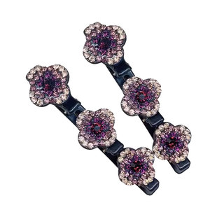 2025新款刘海编发发夹侧边短发烫发发卡过渡期神器扎发头饰女卡子