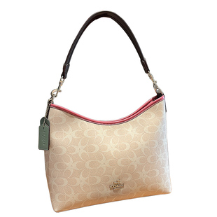 品牌女包通勤百搭单肩托特包2026新款高级感真皮腋下包老花斜挎包